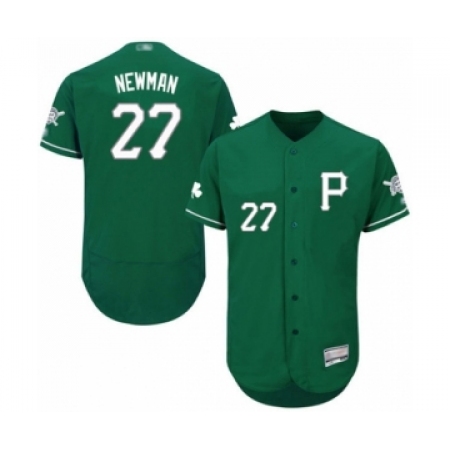 Men's Pittsburgh Pirates #27 Kevin Newman Green Celtic Flexbase Authentic Collection Baseball Player Jersey